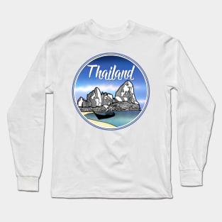 Tropical beach Thailand Long Sleeve T-Shirt